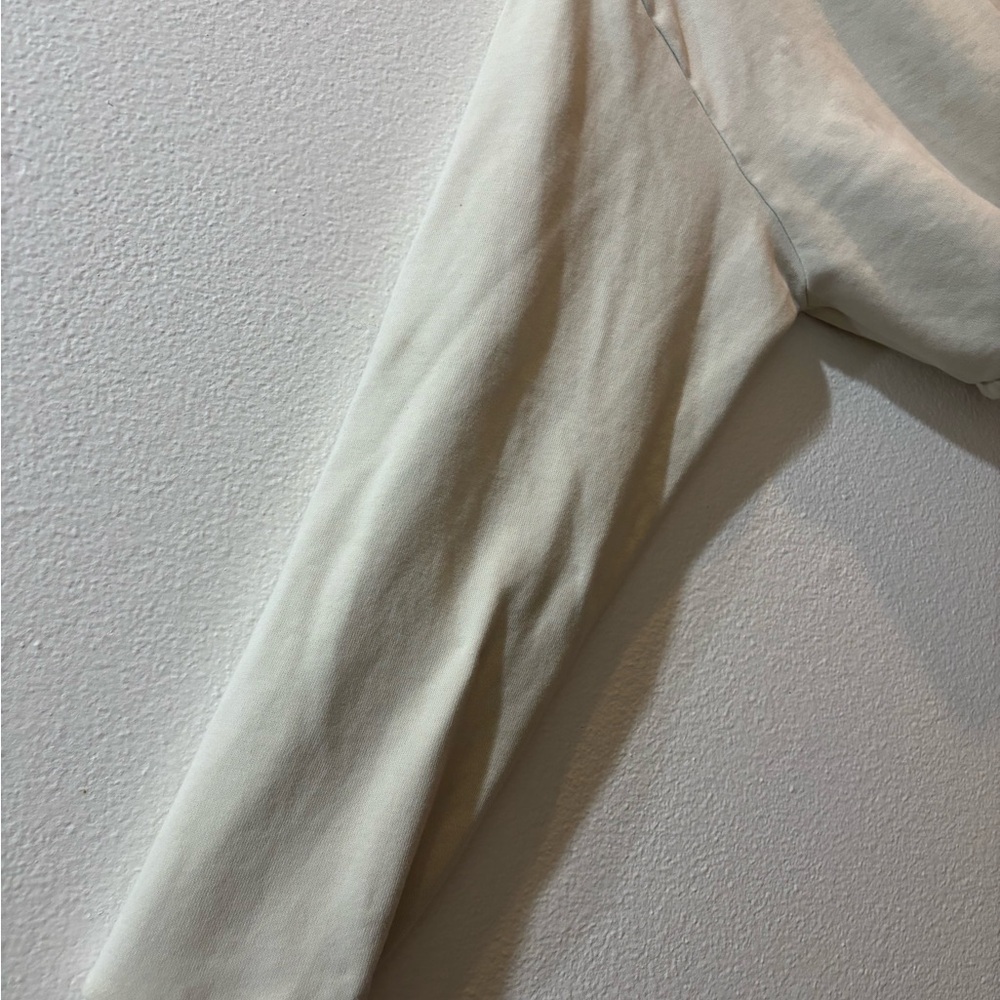 Gymshark x Whitney Simmons Cream cropped hoodie size small - Picture 6 of 12